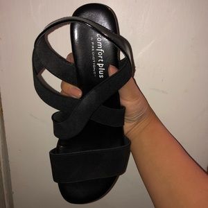 Black sandals